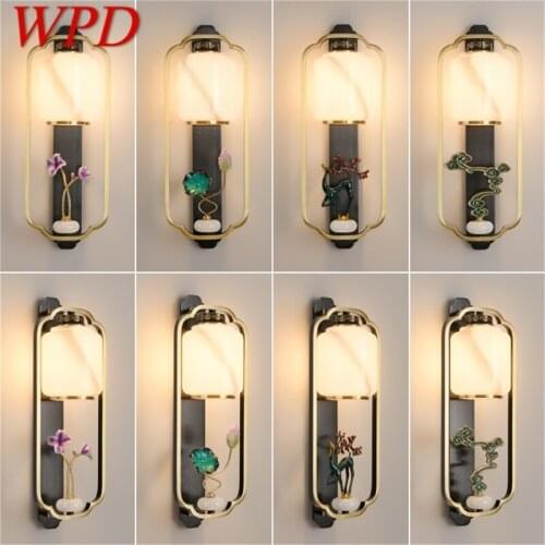WPD Wall Sconce Lamps Modern Brass Creative Indoor LED Light For Home Corridor Decoration