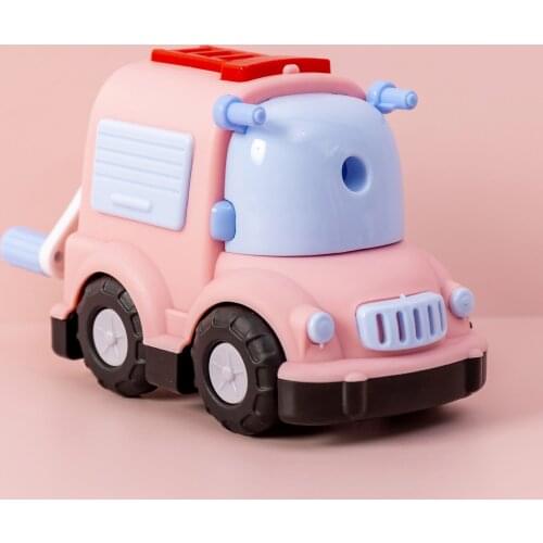 New Fashion 3Pcs/lot Creative Car Pencil Sharpener Cute Hand Mechanical Cutter Knife Stationery School Supplies Gifts