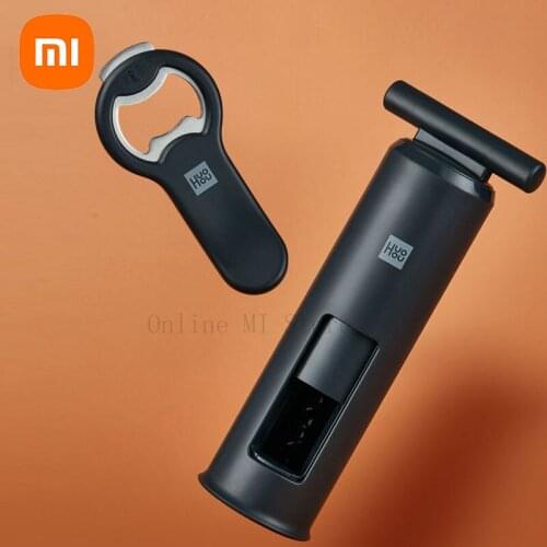 New Xiaomi Huohou Bottle Beer Cans Opener Stainless Steel Automatic Magnetic Beer Openers Bar Kitchen Open Wine Tool
