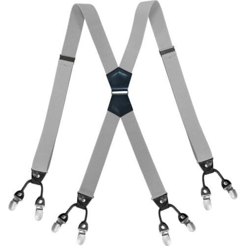 Top sale Fashion New style high quality 8 clips suspenders for men and women in all daily life accessories
