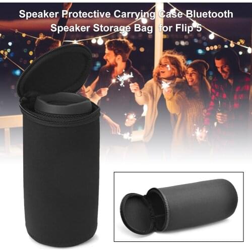Portable Silicone Case for JBL Flip 5 Protective Shell Anti-Fall Soft Storage Bag Audio Box for Flip 5 Wireless Speaker