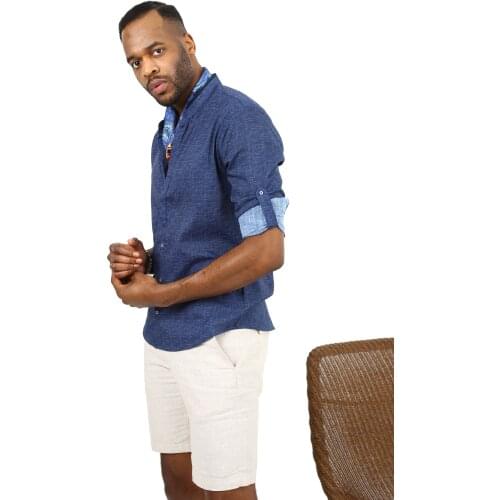 Semco Luxury Royal Shirt Men Casual Slim Fit Long Sleeve Oxford Button-down Social Business Dress Shirts Brand For Men Soft