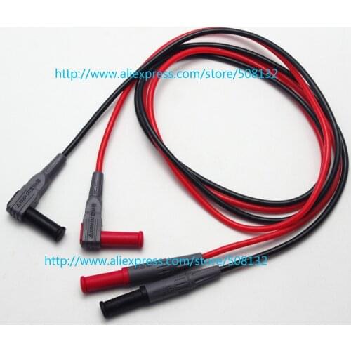 TL70 Silicone Safety Connecting Test Lead 16A 4mm Banana for Multimeter Meter