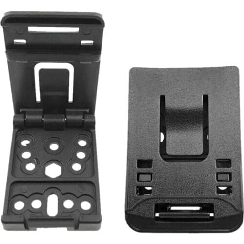 Tactical Waist Belt Loops Clip for DIY Knife Kydex Sheath Gun Holster/Sheath Mount Tek Lok Clip with Button Accessories