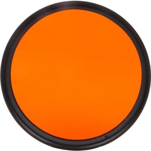 58MM Accessory Complete Full Color Special Filter For Digital Camera Lens Orange