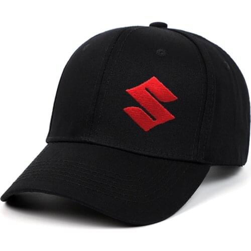 Streetwear racing embroidery Men baseball cap for Suzuki cotton women Sun hat Adjustable adjustable dad hats Unisex hip hop cap