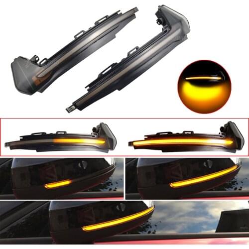 Dynamic Indicator Blinker Side Rear-View Mirror Indicator LED Turn Signal Light For Audi A1 8X 2011 2012 2013 2014 2015-2017