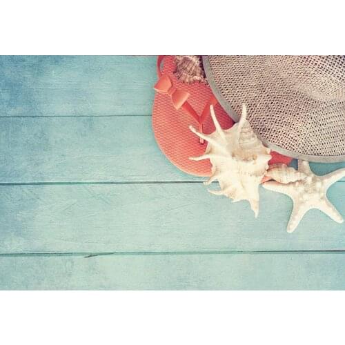 Ins kids photo wood background newborns photo vinyl fotografia seashell photography backdrop for photo studio accessories lv-426