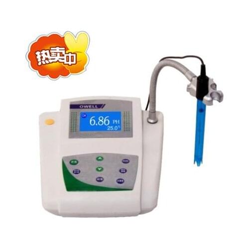 Computer desktop pH PHS-3C large screen liquid crystal display / temperature instrument manual compensation QS certification