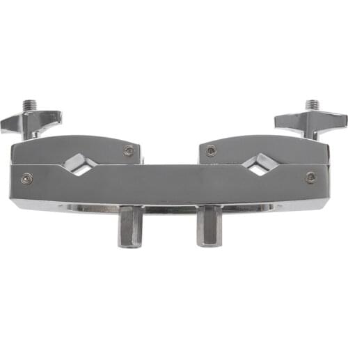 Metal Connecting Clamp Holder Bracket Percussion Drum Set for Cowbell Accessory