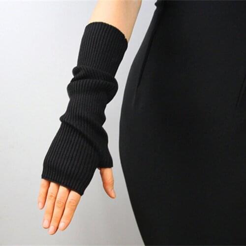 Женские трикотажные перчатки Midnight Heartbeat China At AliExpress