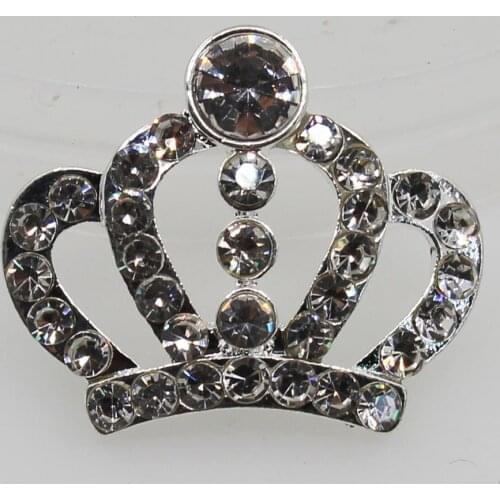 New 10pcs Princess Crown Rhinestones Jewelry Decor wedding DIY hair flower center scrapbooking Childrens hair accessories