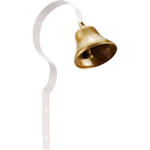New Vintage Door Bell Metal Pet Dog Bell Creative Training Doorbell Retro Wall Mounted Doorbell Pet Supplies Home Decoration