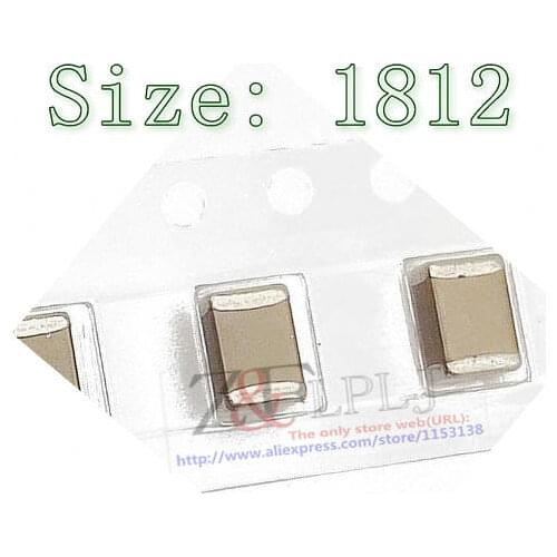 Size 1812(4532) SMD high-voltage capacitors : 1nF / 1000pF 5KV(5000V) 102K 10% X7R // 470PF 3KV(3000V) 471k 10% New50PCS/LOT