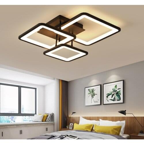 Modern Ceiling chandeliers Lighting For Living Room Bedroom kitchen Lustre With Remote Control Light Fixtures