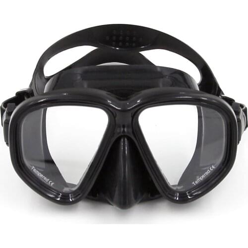 High Quality Professional Diving Equipment Swimming Diving Mask Goggles Toughened Tempered Glass Spearfishing Scuba Mask 2021