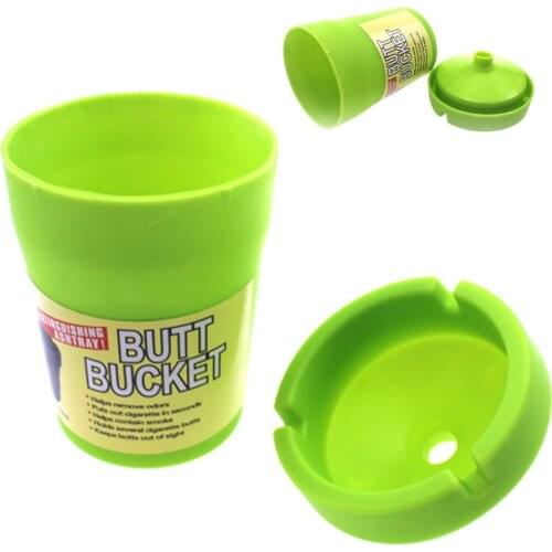 1PCS Car Ashtray Plastic Smoke Cup Fluorescent Ash Tray пепельница Cenicero Cendrier Pipe Tobacco Cigarette Smoking Accessories