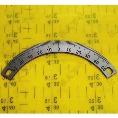 1pcs. outer diameter:160mm Graduated dial Semi-circle dial mechanical fittings Steel disc