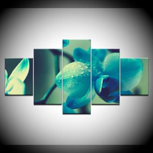 Free Shipping Hot Sell 5 Panels Modern Wall Painting Black And White Picture Home Decorative Art Picture Paint On Canvas Prints