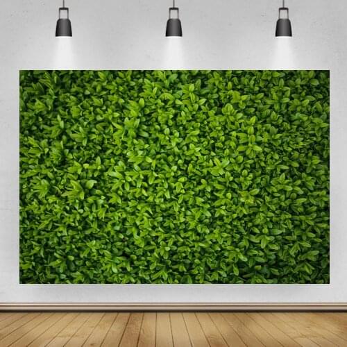 Jungle Party Photography Background Grass Foliage Green Screen Wedding Photographic Photocall Backdrop Photo Studio