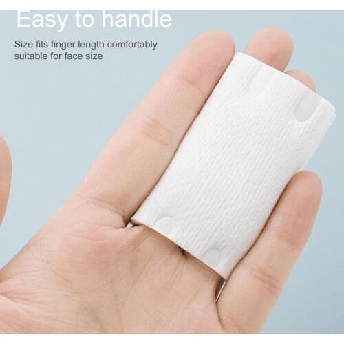 Cotton 222Pcs/Set Versatile Facial Clean Nail Wipes Debris Skin Care Pad Mini Makeup Cotton No Additives for Home Use