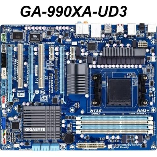 Used For GIGABYTE GA-990XA-UD3 Motherboard 990XA-UD3 Socket AM3 For AMD 990FX 990X Original Desktop Mainboard