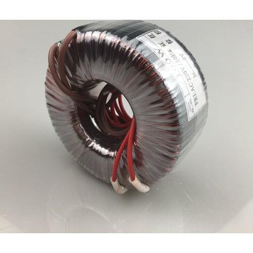 24V-0-24V Ring transformer 50VA 220V input Dual 24V custom toroidal transformer for power supply amplifier