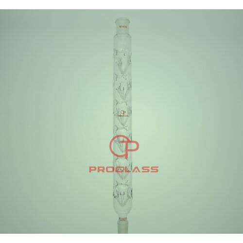 Distilling Column Condenser Vigreux 200mm Indentation Length,14/20