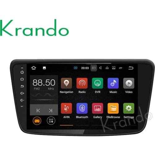 Krando 7" Android 7.1 car navigation multimedia system for Suzuki Baleno 2015+ audio radio gps dvd player WIFI 3G DAB