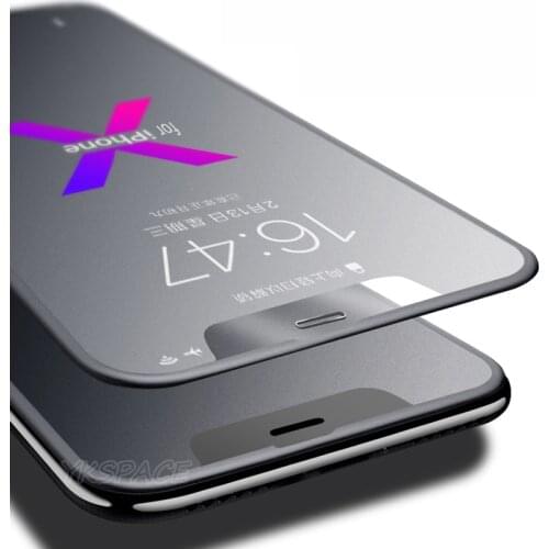 Best Anti Fingerprint Frosted Matte Tempered Glass for iPhone X XR XS 11 12 mini Pro Max 6 6S 7 8 Plus SE 2020 Screen Protector