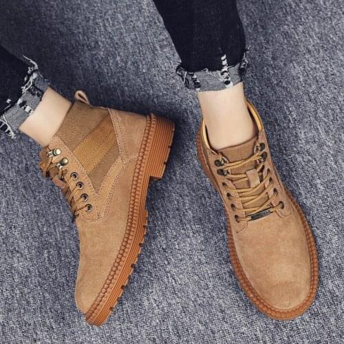 Man leather causal home boty casuales sport fashion men cuero Mens white sapato shoes hot coturno western botas sneaker work de