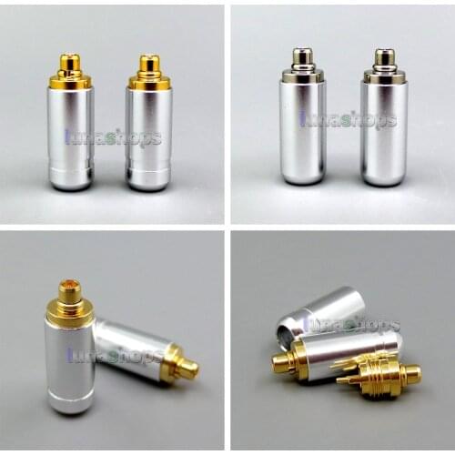 LN006237 Gold Plated / Rhodium Plated Earphone DIY Custom Pin For MMCX Bispa Shure se215 se315 se535 Se846 AKG N5005 N40 N30
