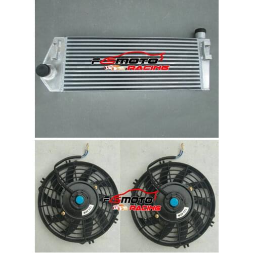 FRONT MOUNT INTERCOOLER FOR RENAULT MEGANE 225 RS TURBO 04-08 + FANS
