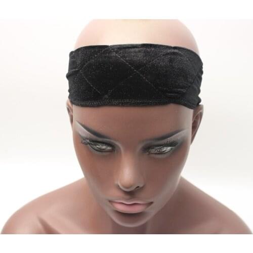 1 PCS Velvet Hair Band Adjustable Velvet Wig Grip Hair Band Headband Wiggery Accessery Headband 3 Colors Hot