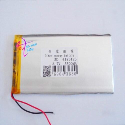 Sanyo Electric 4175125 3.7V 5500mAh 4075125 Lithium Battery Tablet PC V811V801 battery