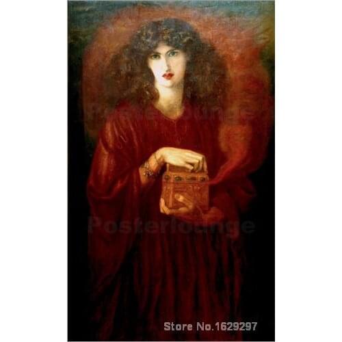Modern landscape painting Pandora Dante Gabriel Rossetti High quality Hand painted