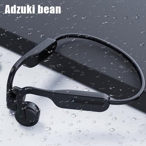 TWS Bone Conduction Headphones wireless Bluetooth Earphones Sports Waterproof Hands-free Headset with Mic For Running cellphone