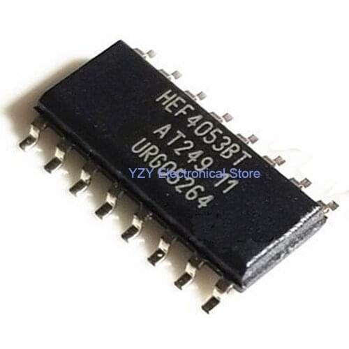 10PCS/LOT HEF4053BT SOP16 HEF4053 SOP CD4053 SMD Brand New Original Integrated Circuits Fast Shipping