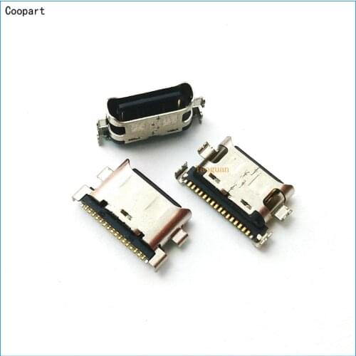 10pcs/lot Coopart New USB Charging Dock Port Connector for Samsung Galaxy A70 A60 A50 A40 A30 A20 A405 A305 A505 A705