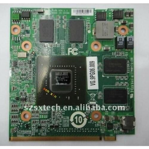 100% new 9600M GT(G96-630-C1) DDR2 MXMII 1024MB 128bit ,VG.9PG06.009, VGA card for Acer 6930G,6935G ect