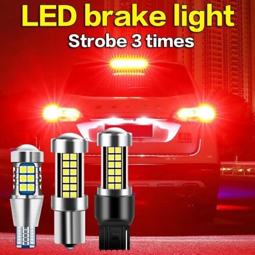 2Pieces Car LED Reverse Light Brake Light 54SMD Motorcycle Lamp Bulb 1157 1156 T20 T15 W21W