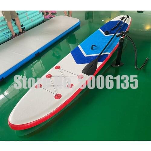 305x76x15cm Portable Surfboard Inflatable Stand Up Adult Anti-leak Valve Paddle Board Portable and Easy to Store