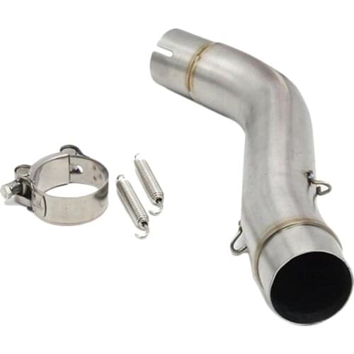 51mm Slip On Exhaust Middle Link Adapter Pipe for Ducati Scrambler
