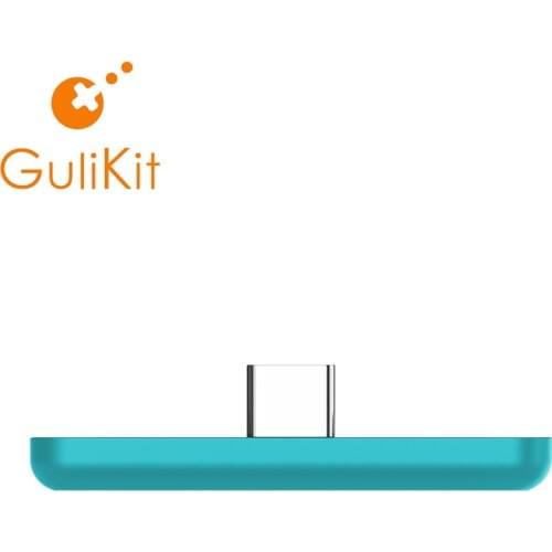GuliKit NS07 Route Air Color Bluetooth Wireless Audio Adapter or Type-C Transmitter for Nintendo Switch,Switch Lite,PS4,PS5,PC