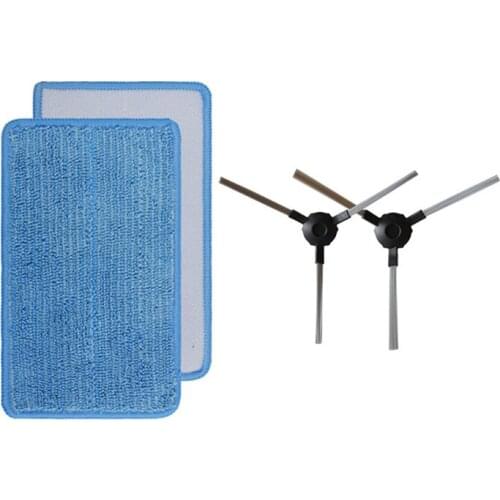 Robot Vacuum Cleaner Side Brush Mop Cloth for Midea VCR01 VCR12 MR02 Robotic Vacuum Cleaner Brushes Parts Accessories