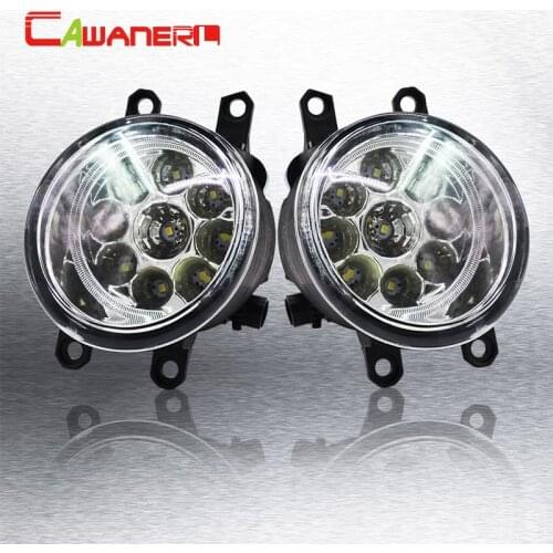 Cawanerl For Toyota Blade ALTIS IST Car Styling LED Light Left + Front Fog Light Daytime Running Light DRL Blue White Orange