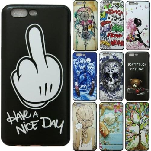 Чехлы для телефонов OnePlus 5 ЧЕРЕП ЦВЕТОК/鬼花 China At AliExpress