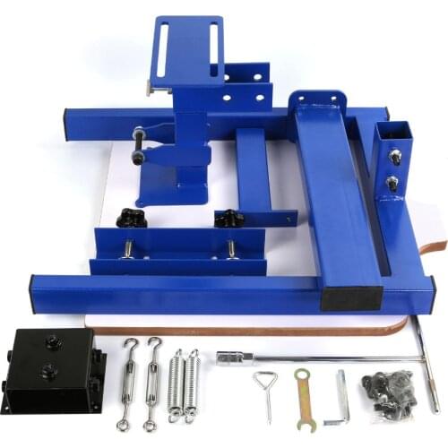 Fantastic Silk Screen Printing Machine one color one station with Screen clamp can be moved up and down