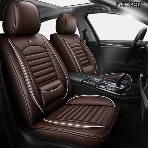 FUZHKAQI leather car seat covers for bmw e46 e90 e39 g30 e60 e36 f10 f30 e87 x5 e70 e53 e34 f20 e30 e92 e91 f11 e90 f31 x3 e83