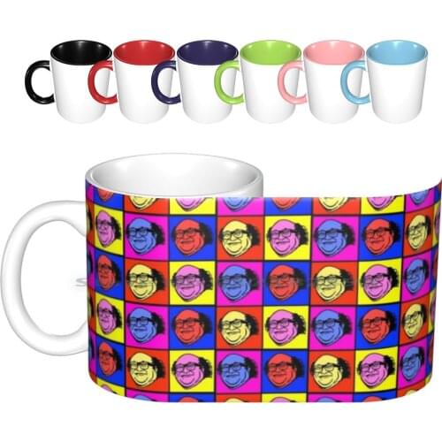 Danny Devito Pop Art Ceramic Mugs Coffee Cups Milk Tea Mug Danny Devito Pop Art Red Crate Danny Devito Pop Art Matilda It S